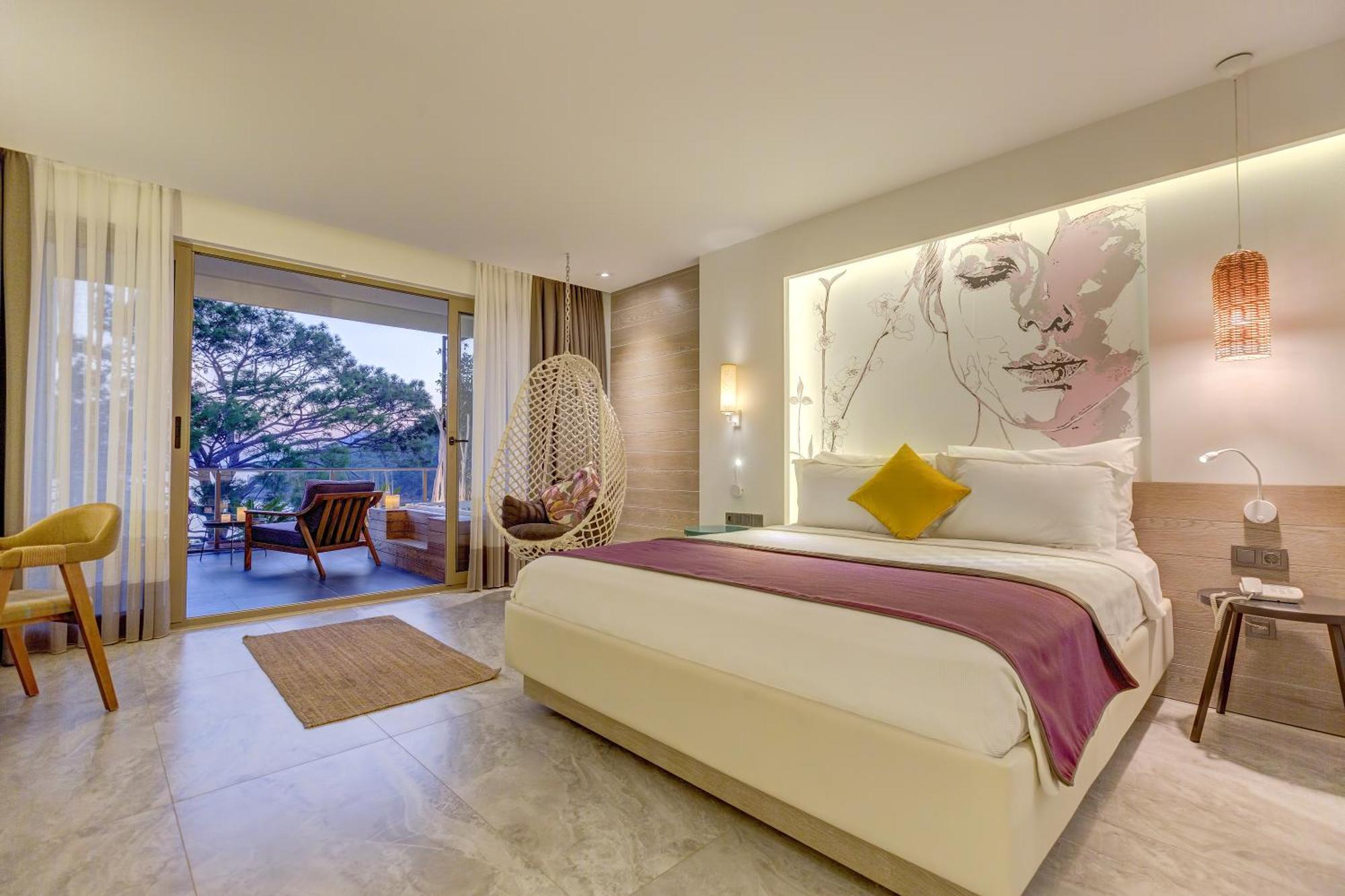 Melanippe Relaxing Hotel -Adults Only Karaoz 部屋 写真