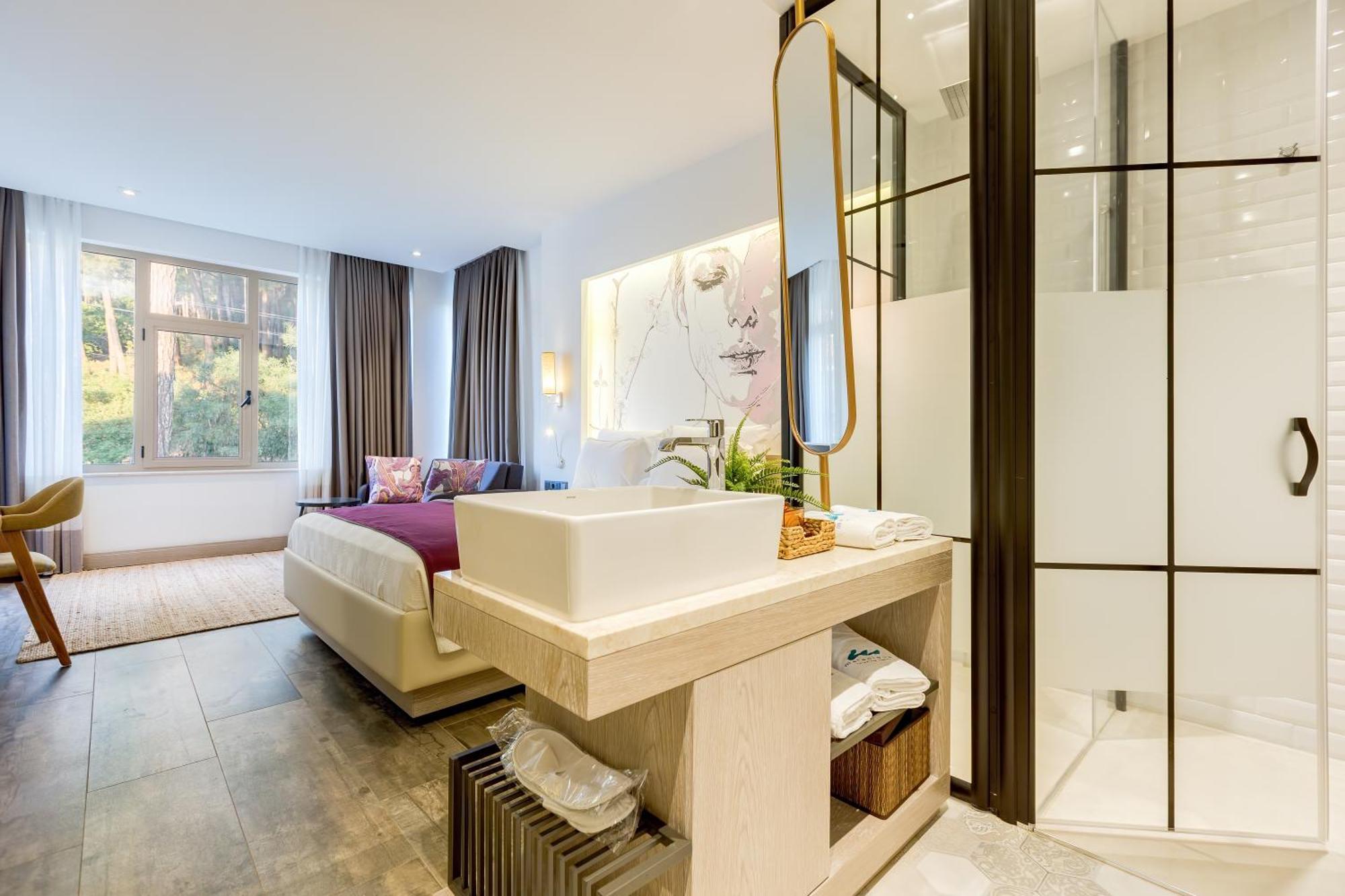 Melanippe Relaxing Hotel -Adults Only Karaoz 部屋 写真